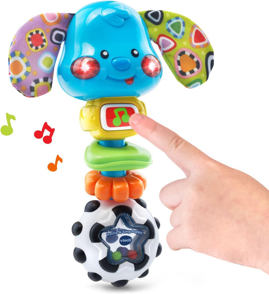 VTech Baby Rattle and Sing Puppy. (need new cells) SKU:BXL-021
