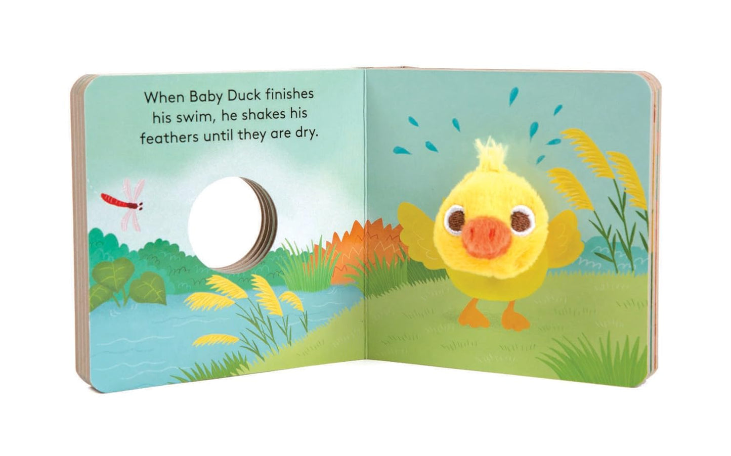Baby Duck: Finger Puppet Book (8/10 condition)