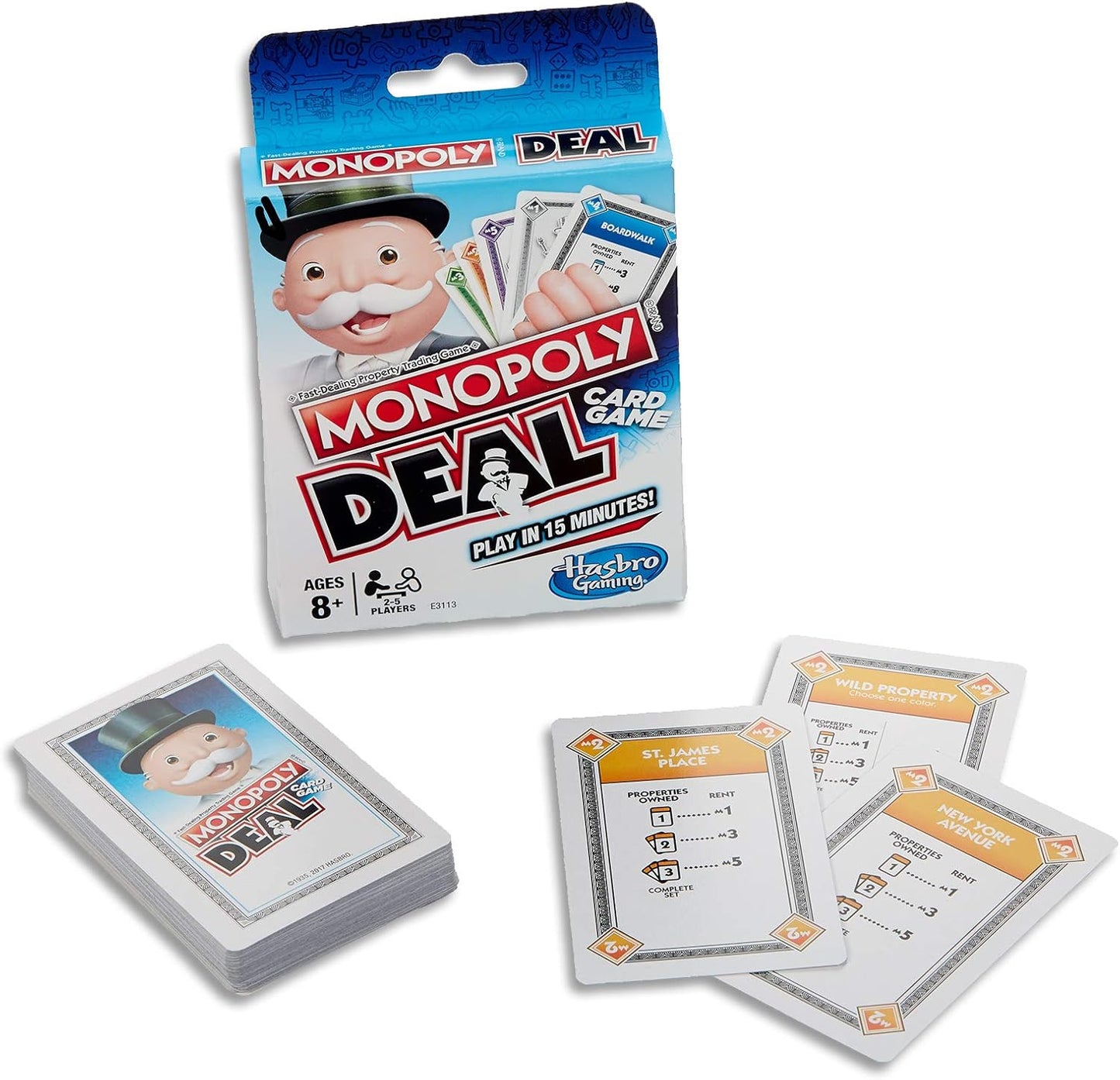 Hasbro Monopoly Deal Card Game.