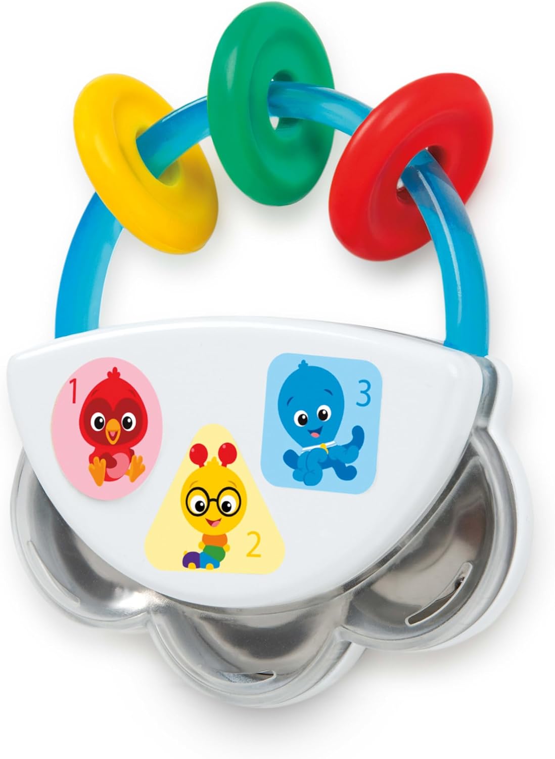 Baby Einstein Tiny Tambourine Musical Toy &amp; Rattle.