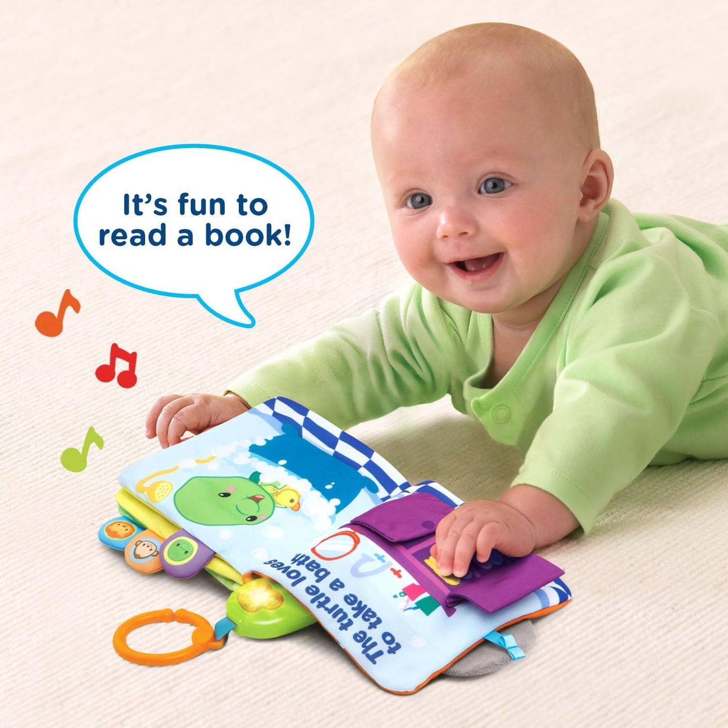 VTech Peek & Play Baby Book. SKU-BXL:065