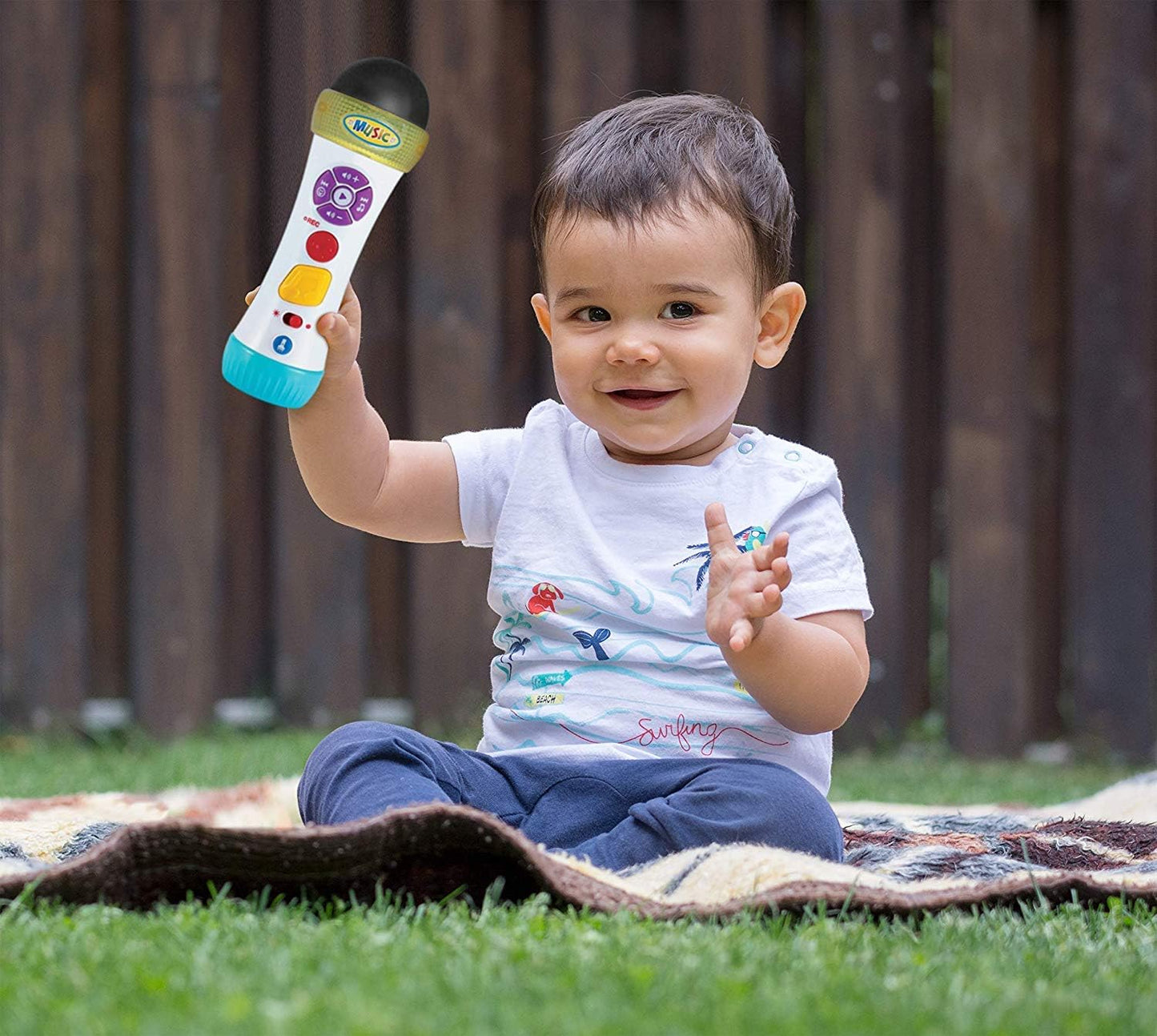 Baybee Infunbebe Musical Microphone Singing Mic Toy.
