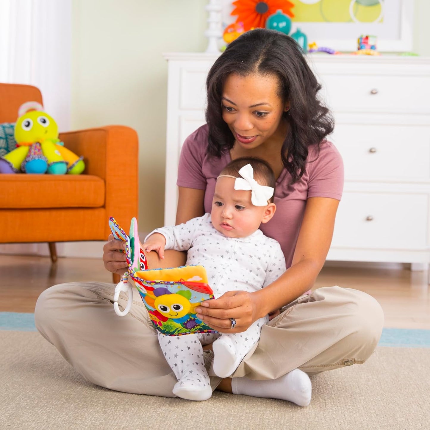 Lamaze Fun with Colors Soft Baby Book.