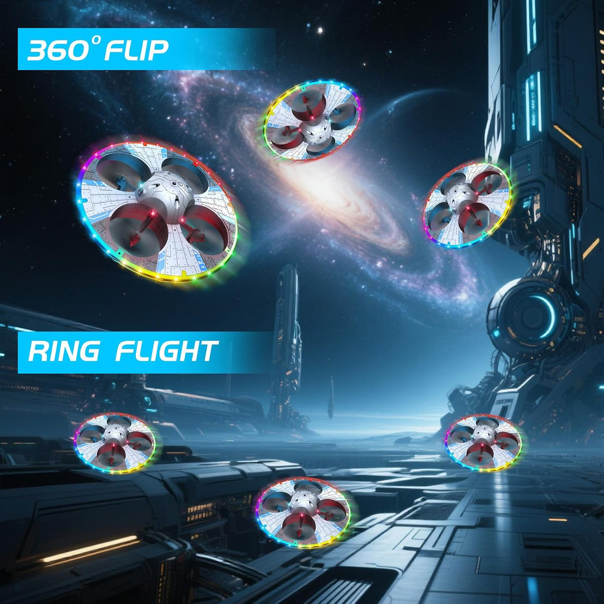 Holyfun Seeker UFO Drone. (New) ( Rs 500 advance )