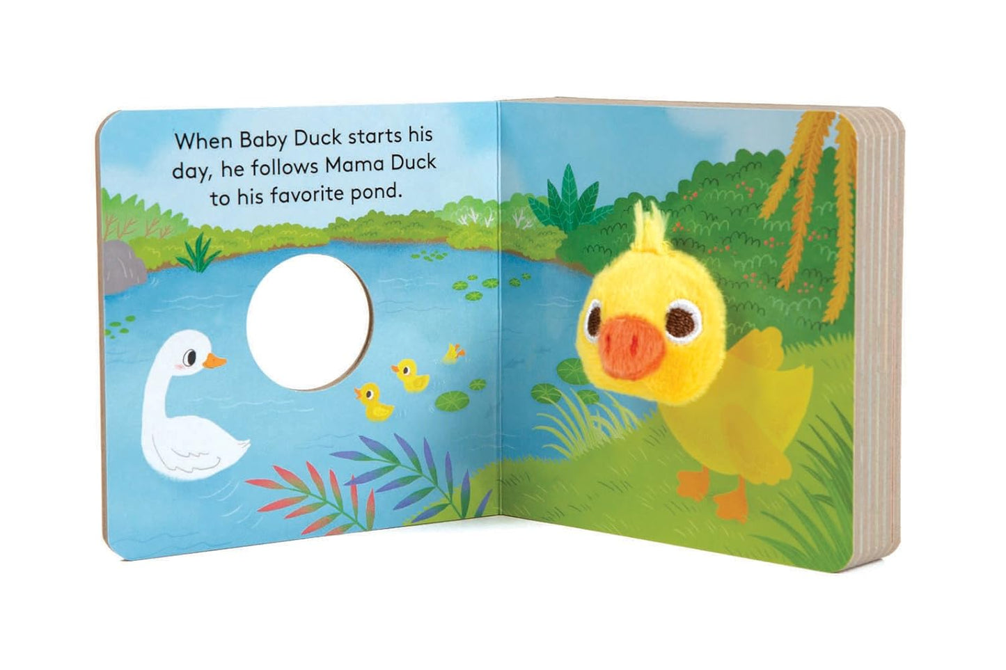 Baby Duck: Finger Puppet Book (8/10 condition)