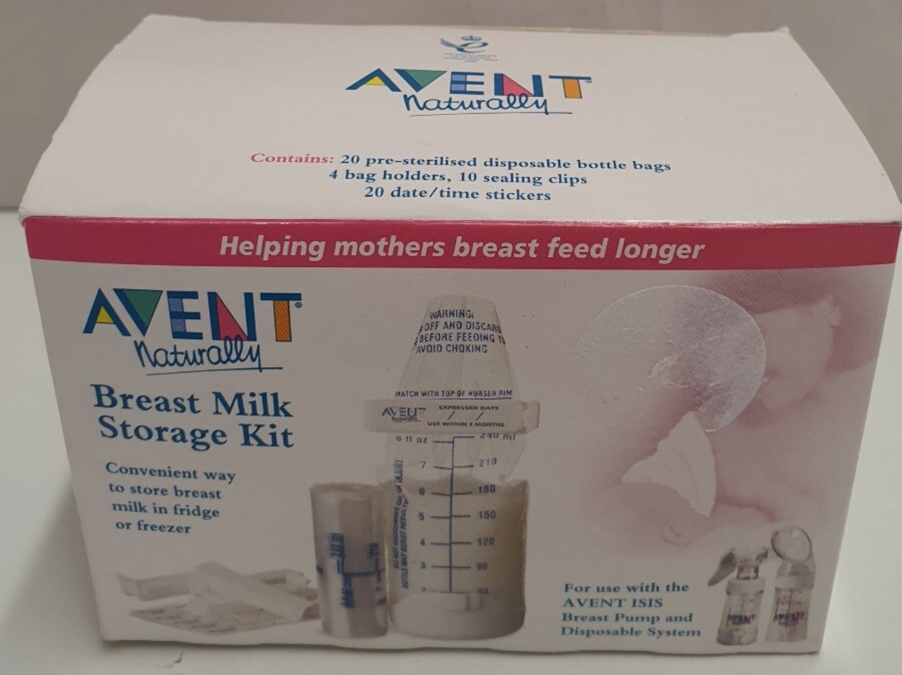 Avent breast milk storage kit