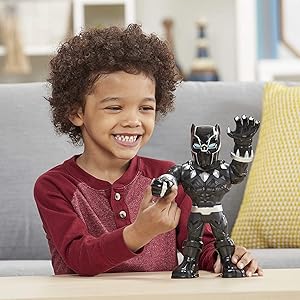 Marvel Super Hero Adventures Black Panther Action Figure.