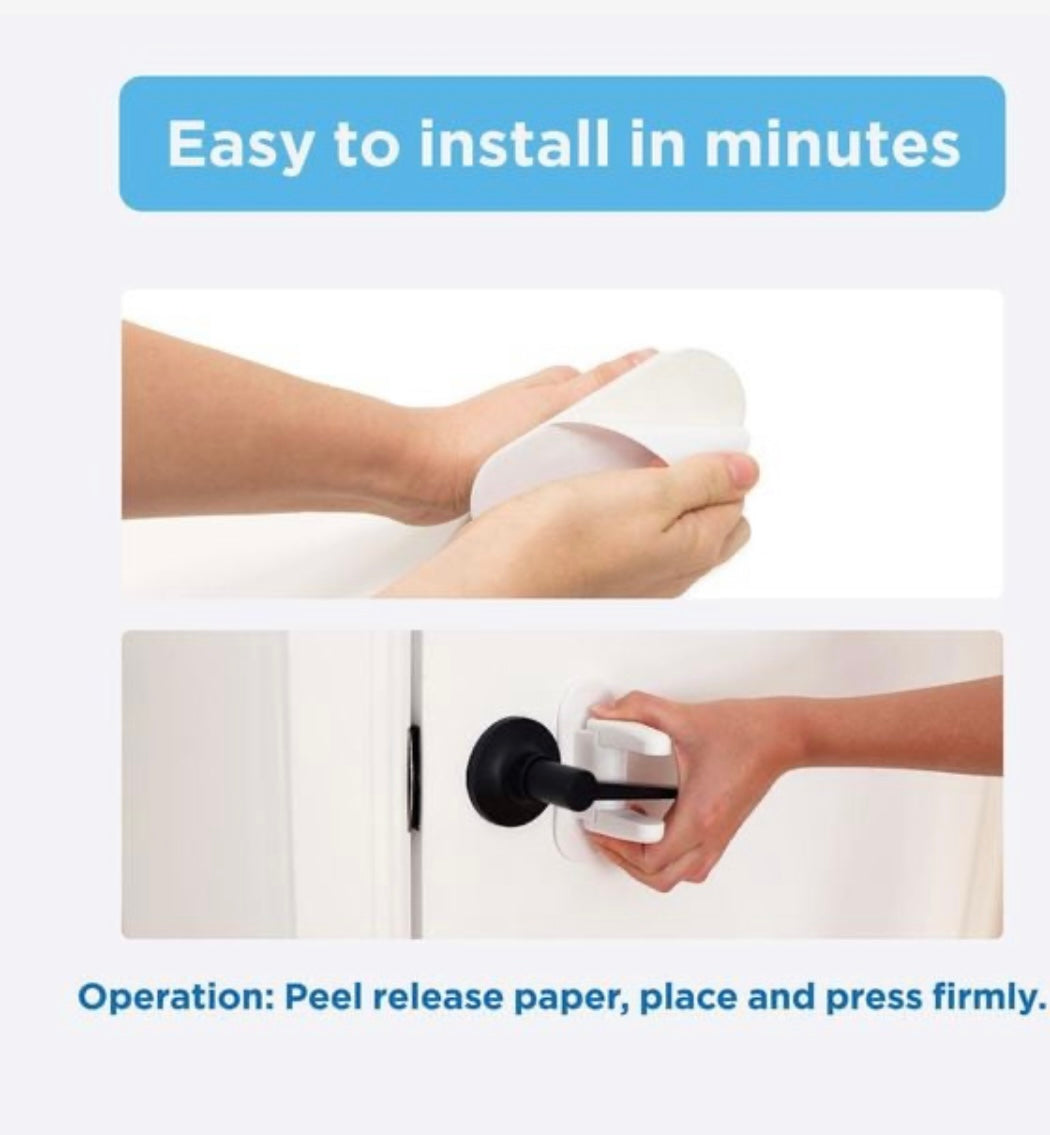 Perma Child Safety Door Lever Handle Lock (New). SKU:BXL-075