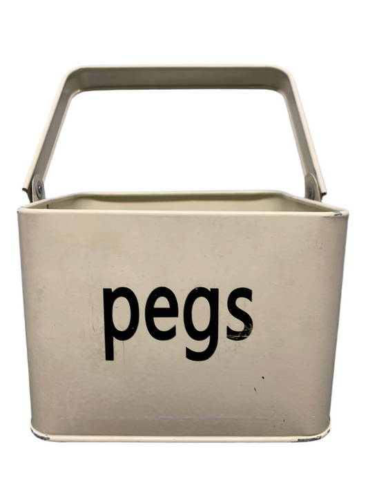 Peg basket.