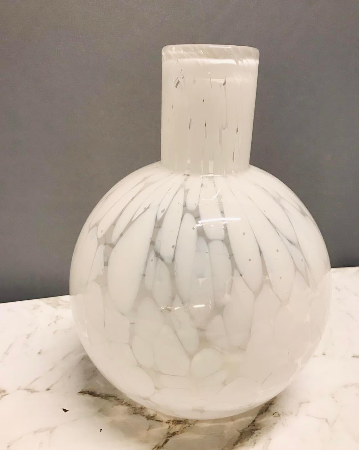 Glass Round Home Décor Vases