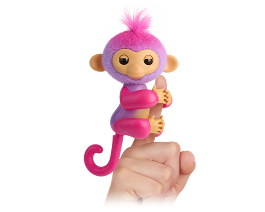 WowWee Fingerlings Glitter Monkey. SKU:BXL-033