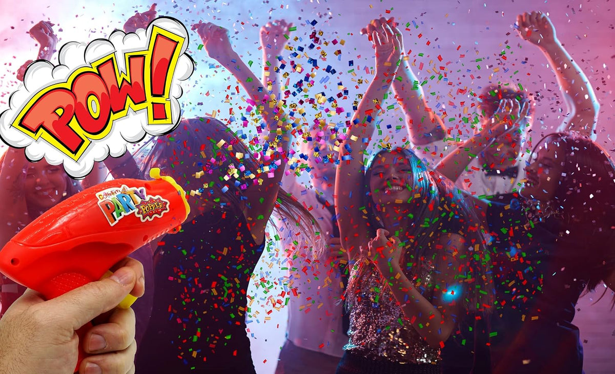 JA-RU Confetti Party Popper Toy Set. (Rs 200 advance)