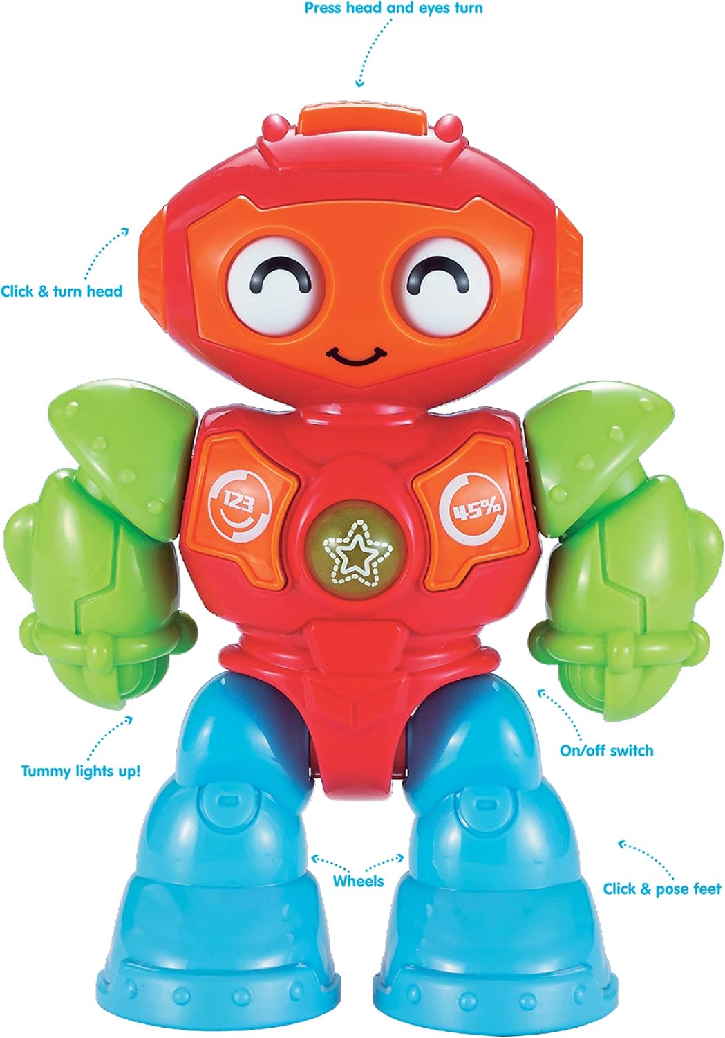 Kidoozie Lights 'n Sounds Robot.