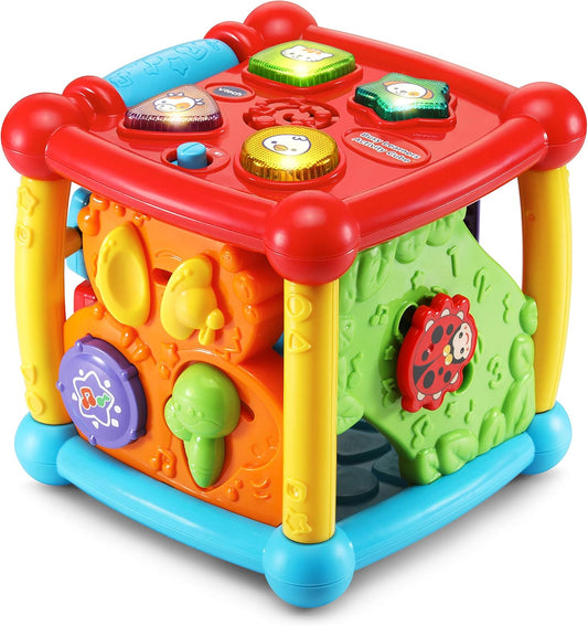 VTech Busy Learners Activity Cube. (Rs 300 advance)