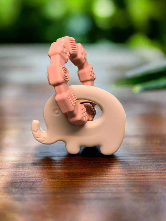 Elephant Teether Toy. (054Aa)
