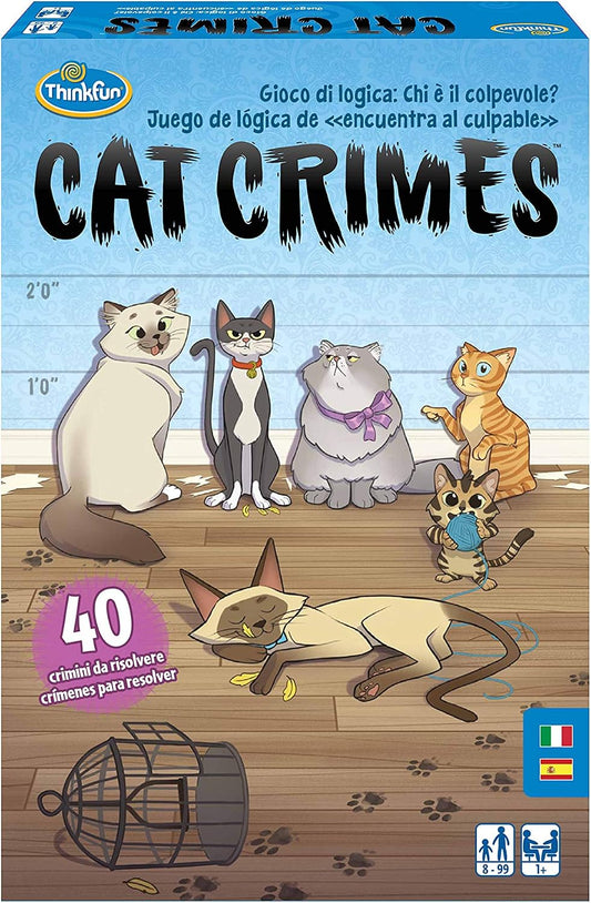 ThinkFun Cat Crimes Who's to Blame Logic Game.(Rs 200 advance)