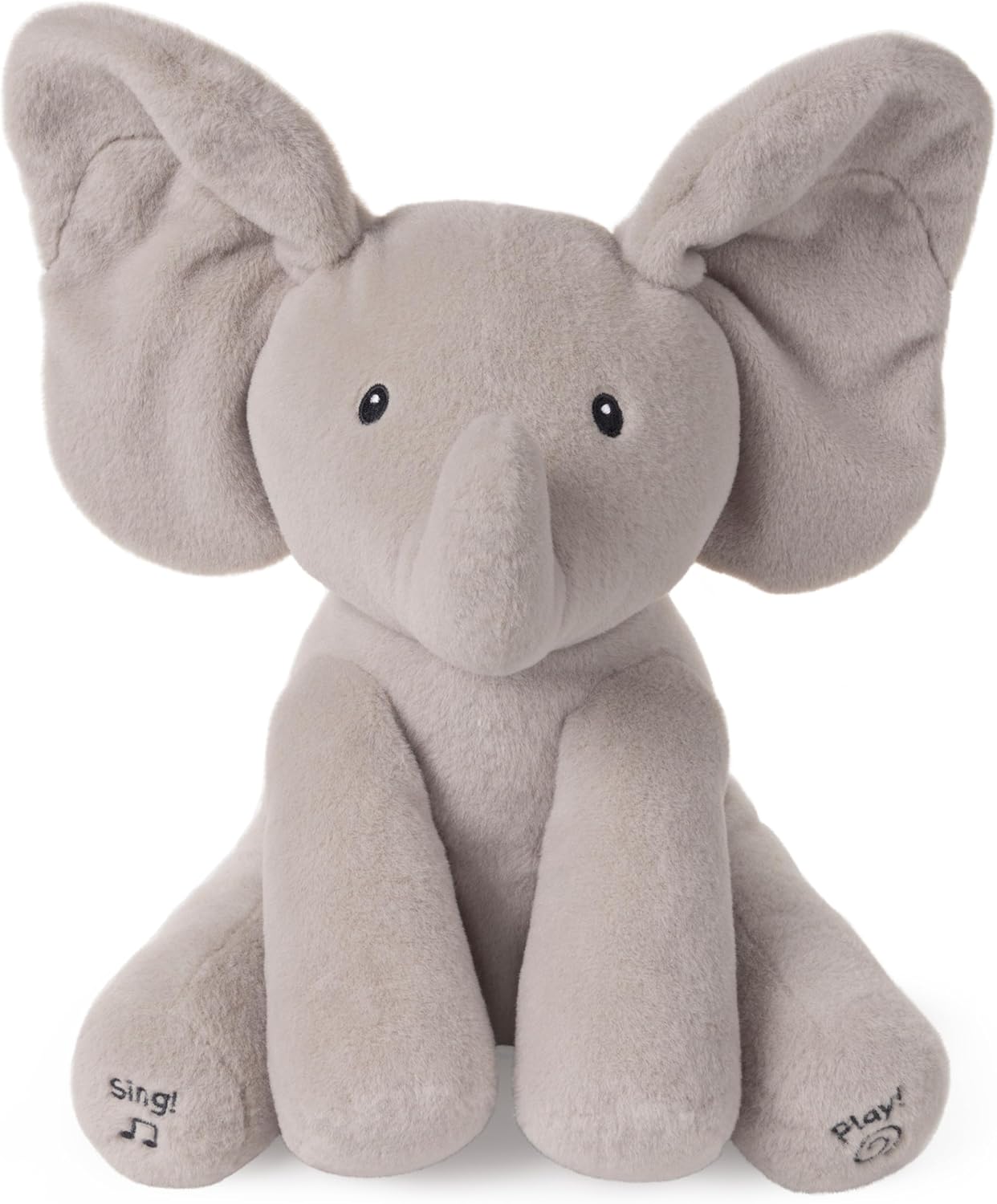 GUND Baby Animated Flappy The Elephant Stuffed Animal Plush.