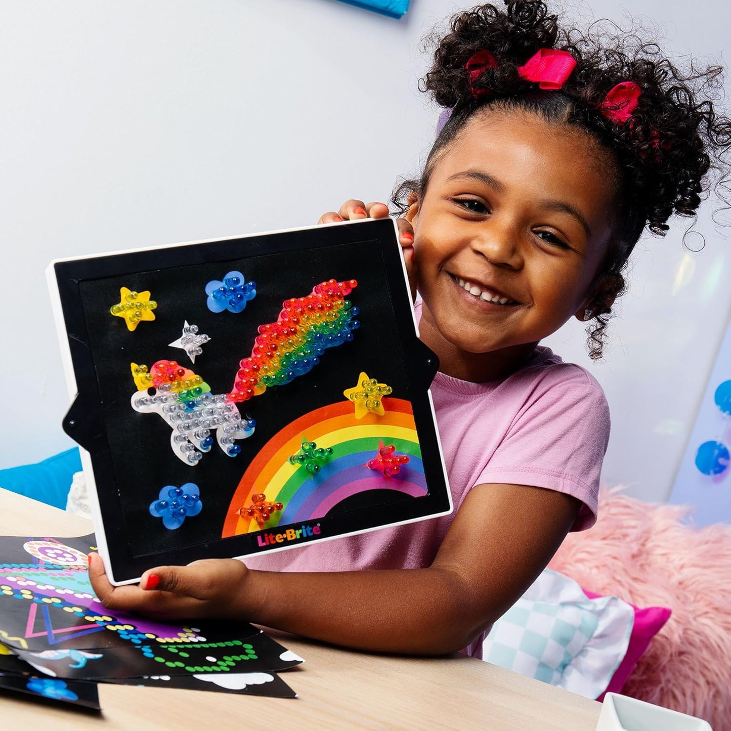 Lite-Brite Ultimate Classic Set. (166 pegs available)