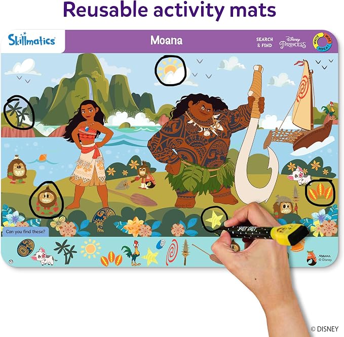 Skillmatics Search And Find Preschool Toy Disney Princess.(New)(250 advance)