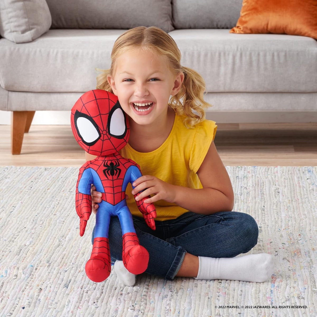 Marvel Spidey and His Amazing Friends My Friend Spidey Feature Plush. ( Rs 200 advance )