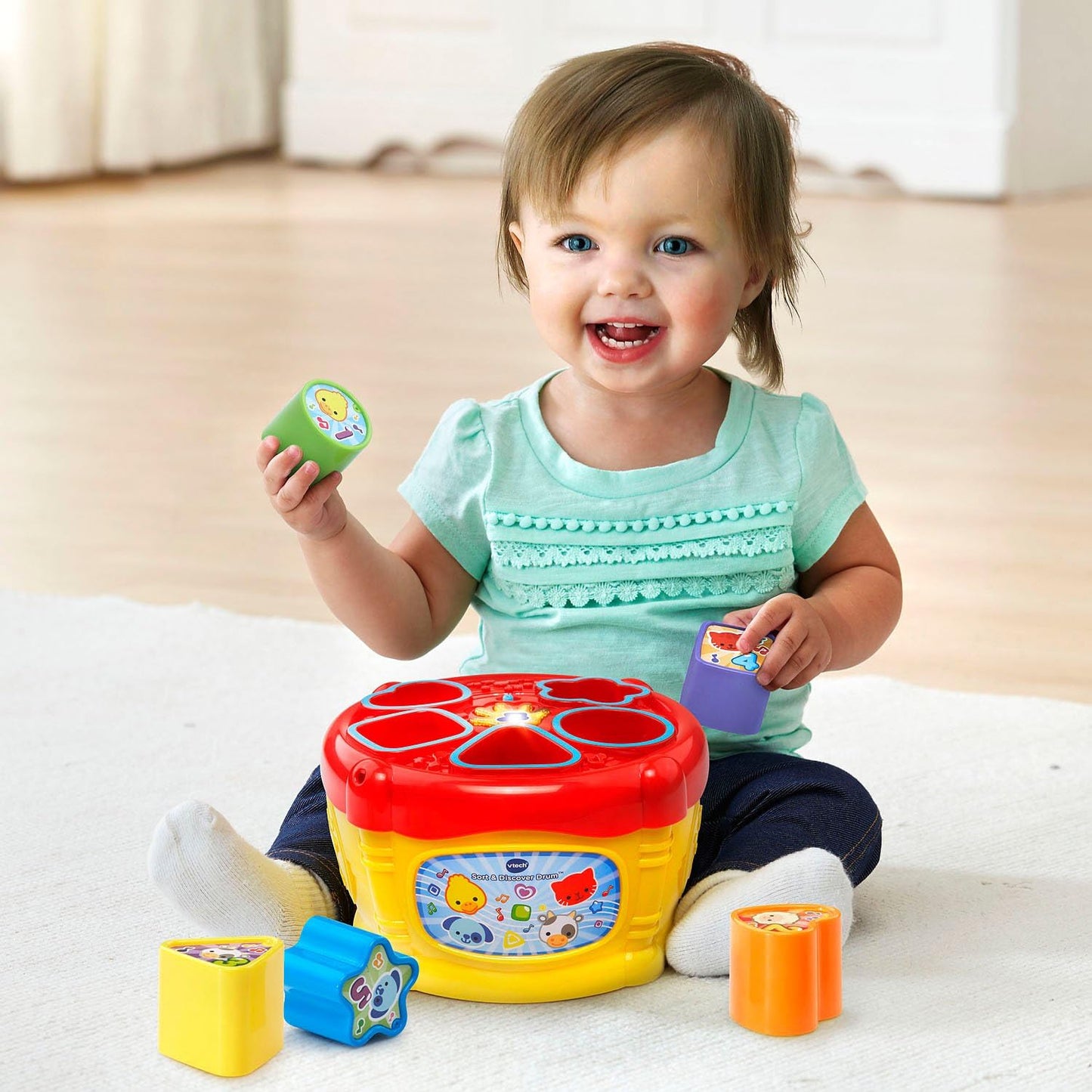 VTech Sort & Discover Drum.