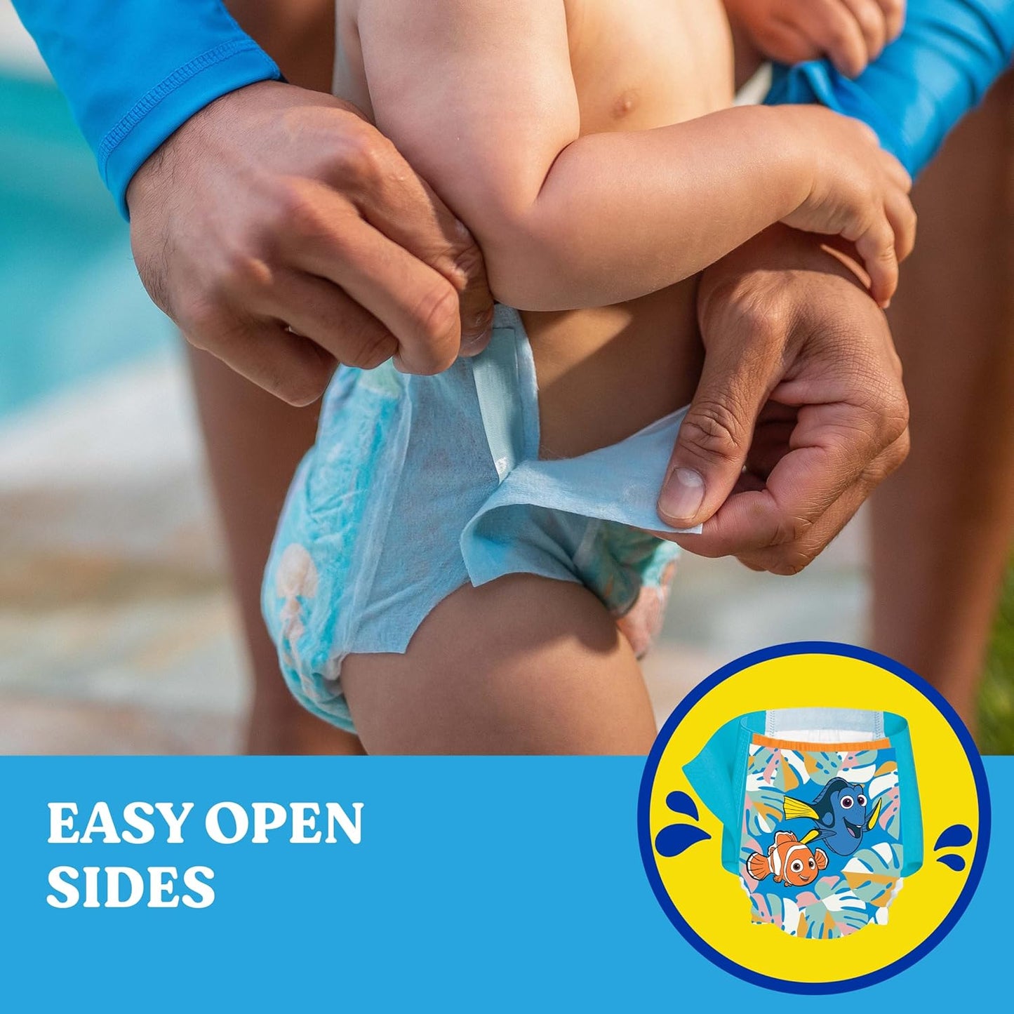 Huggies Little Swimmers Disposable Swim Pants.(10 pieces) (Rs 300 advance)