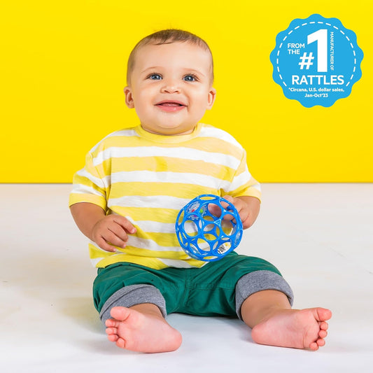 Bright Starts Oball Easy-Grasp Rattle(7/10 condition)