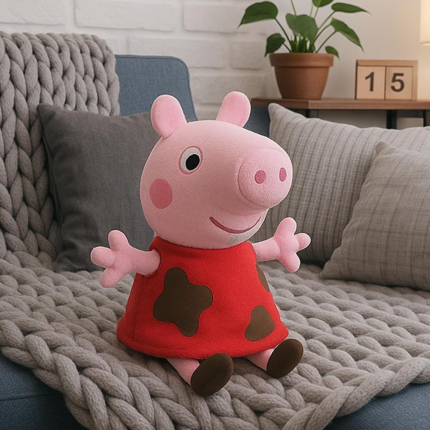 Ty Beanie Babies Peppa Pig Muddy Puddles Plush. SKU:BXL-054