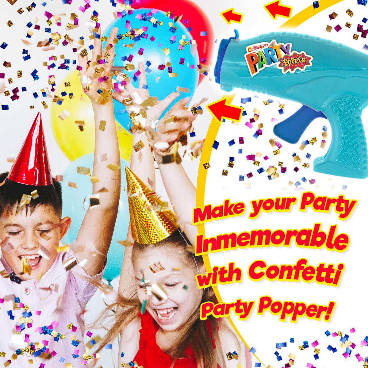 JA-RU Confetti Party Popper Toy Set. (Rs 200 advance)