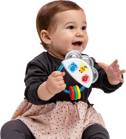Baby Einstein Tiny Tambourine Musical Toy &amp; Rattle.