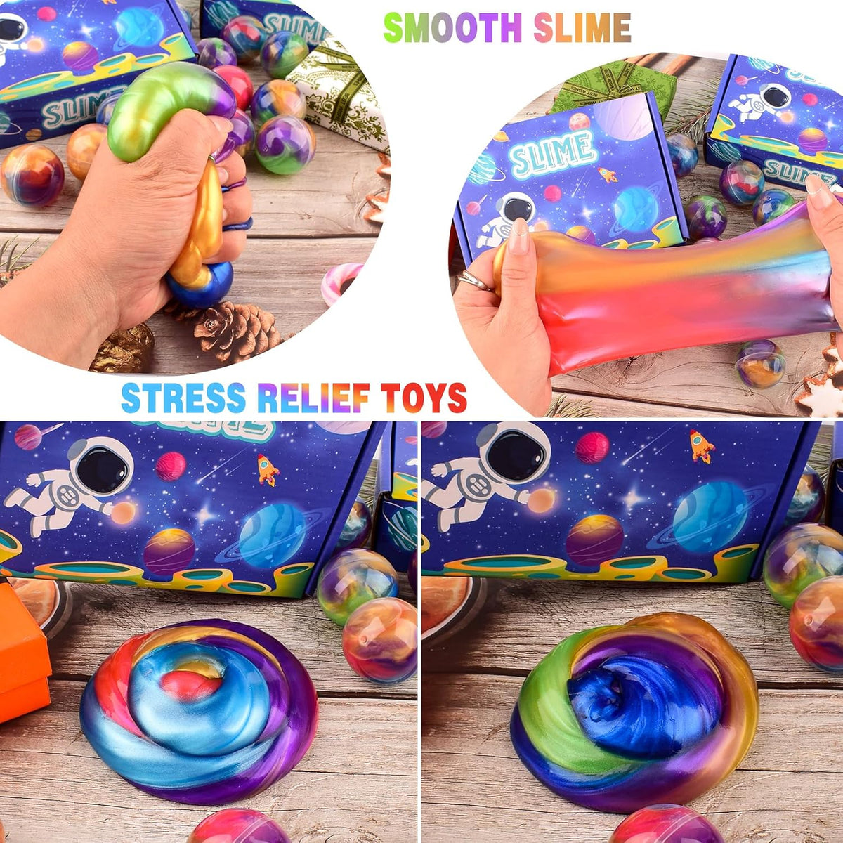 Original Stationery Galaxy Slime Kit.(29 pieces)(Rs 300 advance)