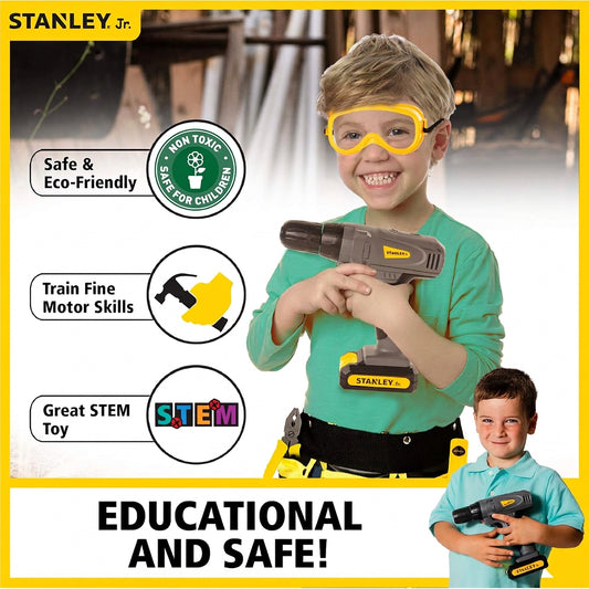 Stanley Jr. Battery-Operated Toy Drill. ( Rs 150 advance)