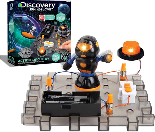 Discovery Mindblown Toy Circuitry Action Experiment Set - Robot Spinner. ( Rs150 advance )(New)