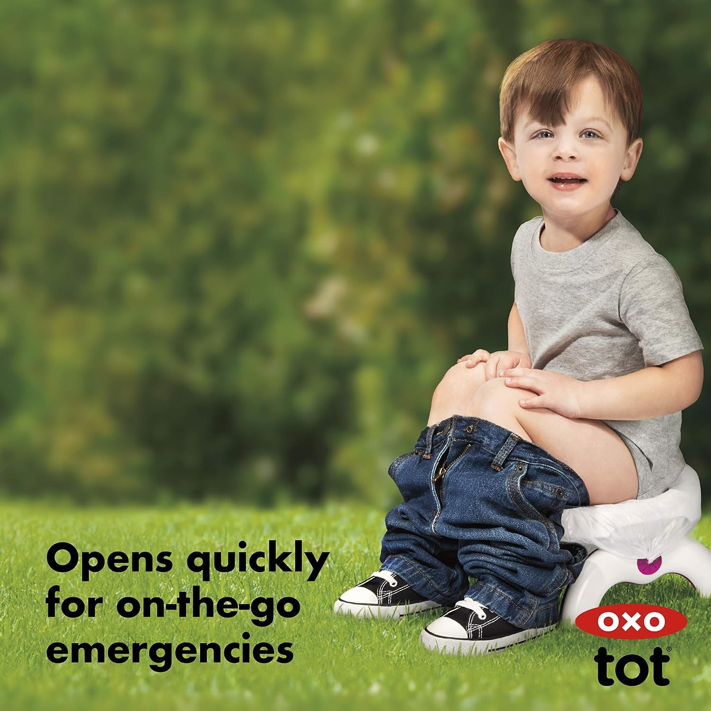 OXO Tot 2-in-1 Go Potty. (New)(Rs 300 advance)