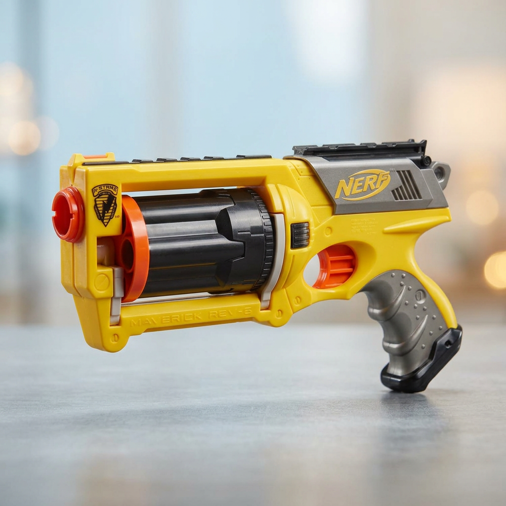 Nerf N-Strike Maverick REV-6. ( Rs 150 advance)