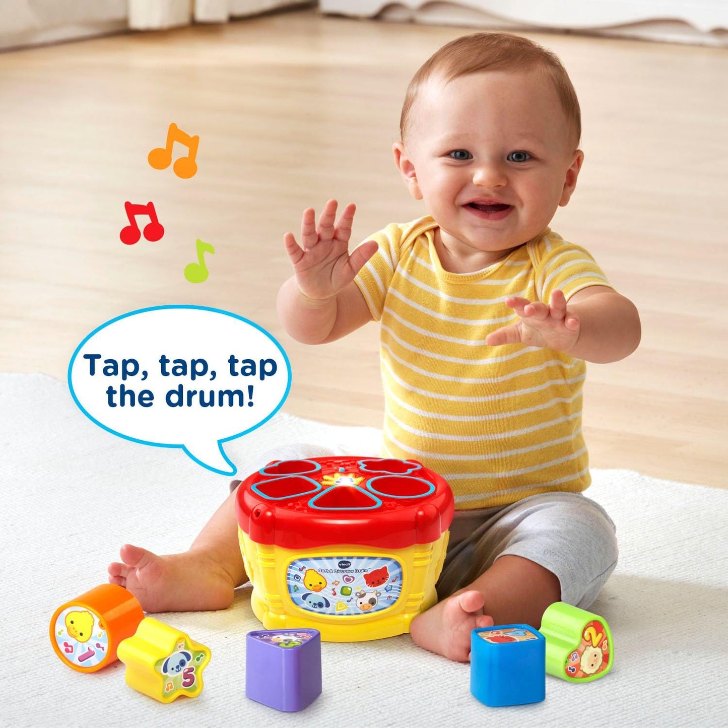 VTech Sort & Discover Drum.