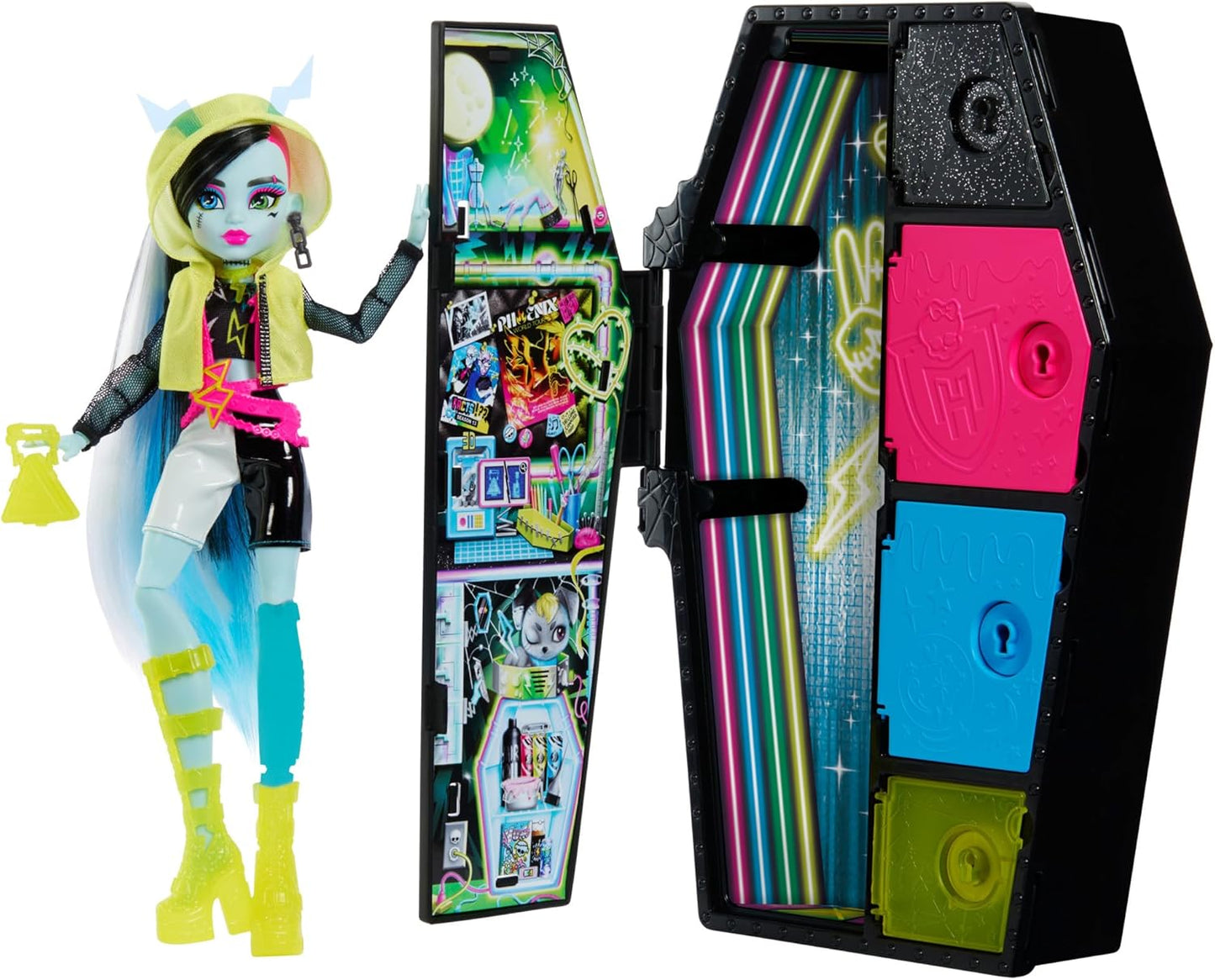 Monster High Skulltimate Doll Frankie Stein.