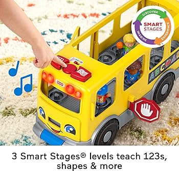 Fisher-Price Little People Sit with Me School Bus. (Without figurine) (Rs 350 advance)