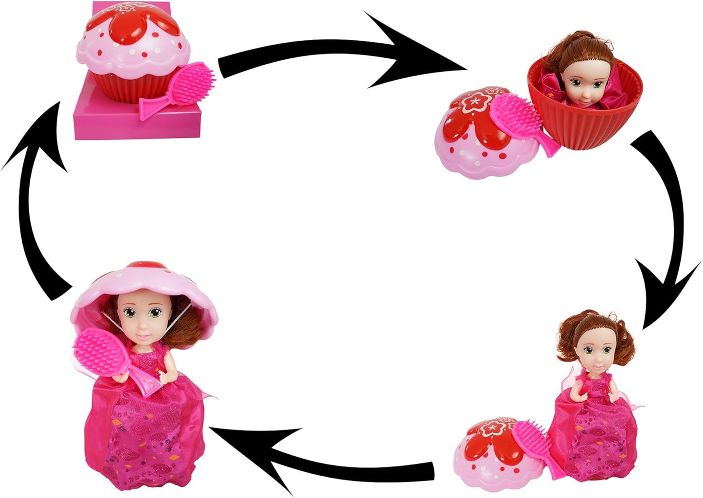 Cupcake Surprise Princess Ailly and Candie