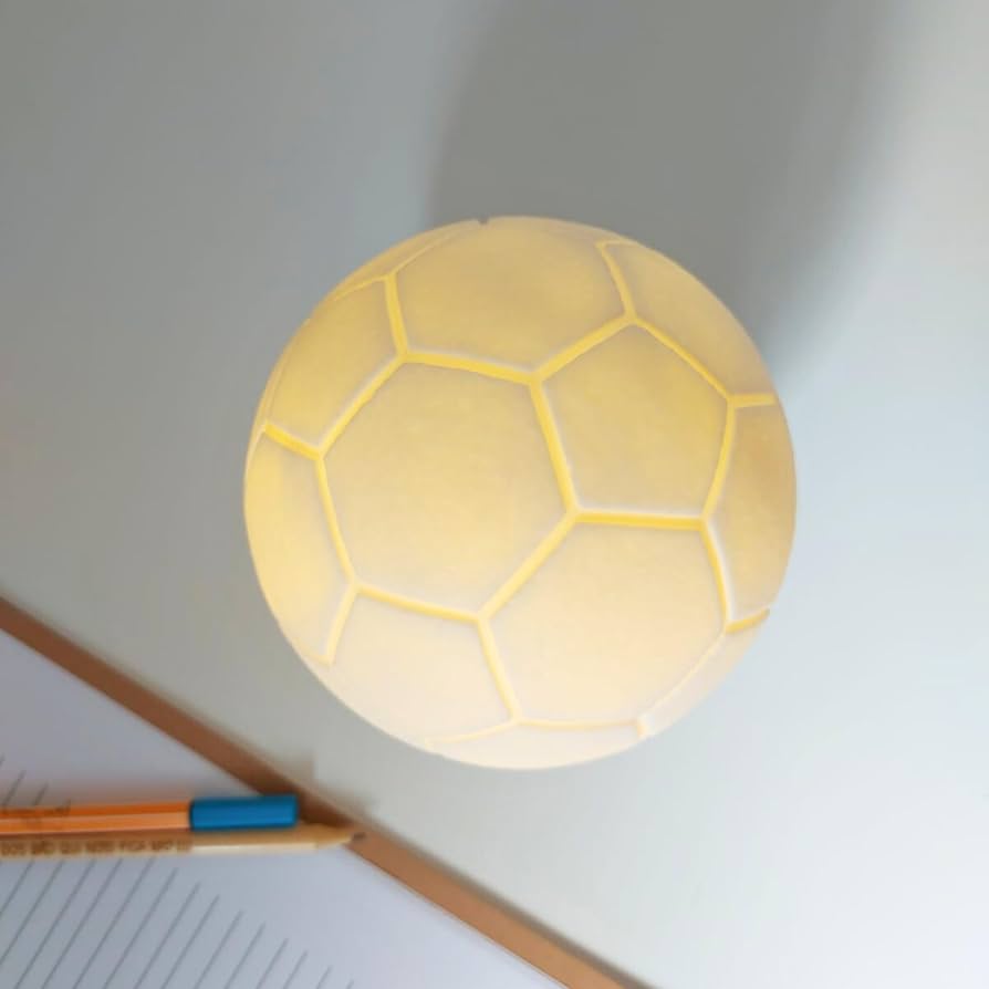 Soccer Ball Lamp.