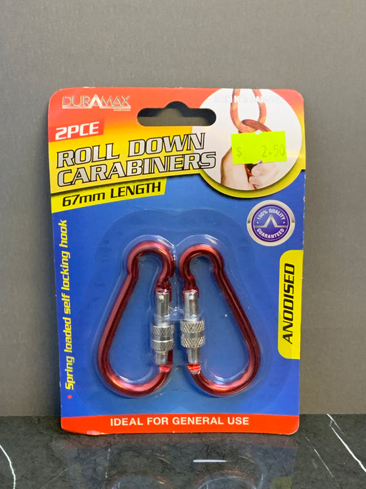 Duramax Roll Down Carabiners(new)