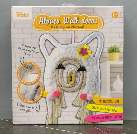 Makr Alpaca Wall Art Kit (new). SKU:BXL-047