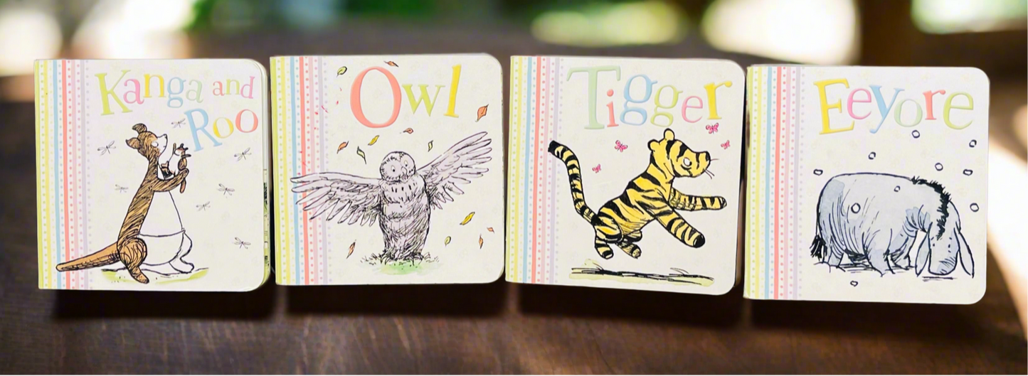 Winnie-the-Pooh Board Book Set. (Set of 4 books)