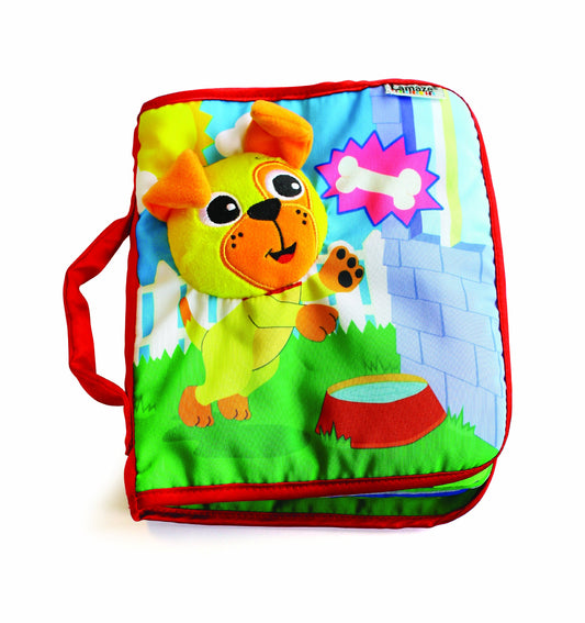 Lamaze Peek A Boo Puppy Cloth Book.
