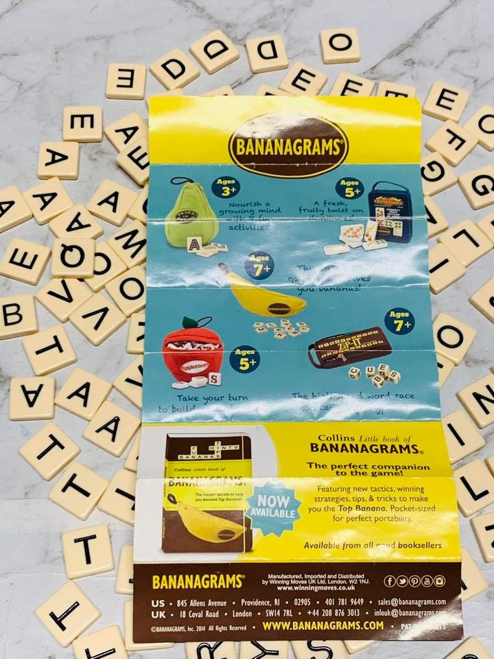 Bananagrams Strategy Family Board & Traditional Games