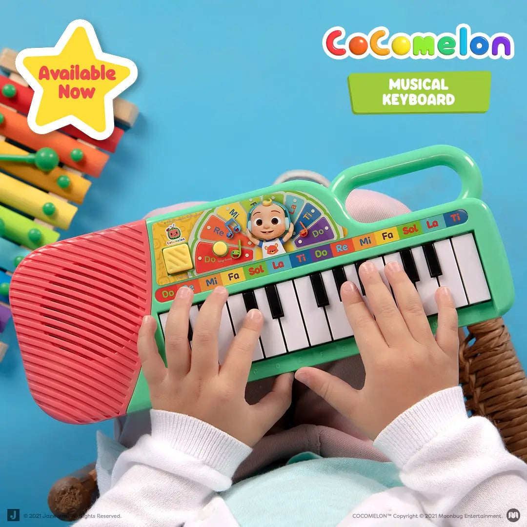 Cocomelon Musical Keyboard, Musical Toy. (Rs 200 advance)