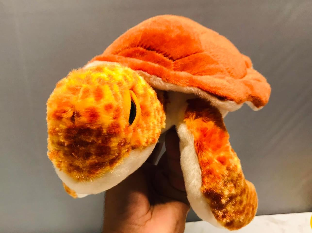 Wild Republic Cuddlekins, Loggerhead Sea Turtle, Stuffed Animal