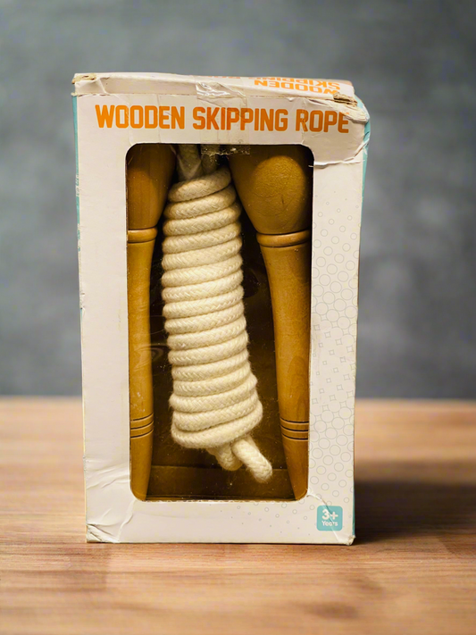 Wooden Skipping Rope.