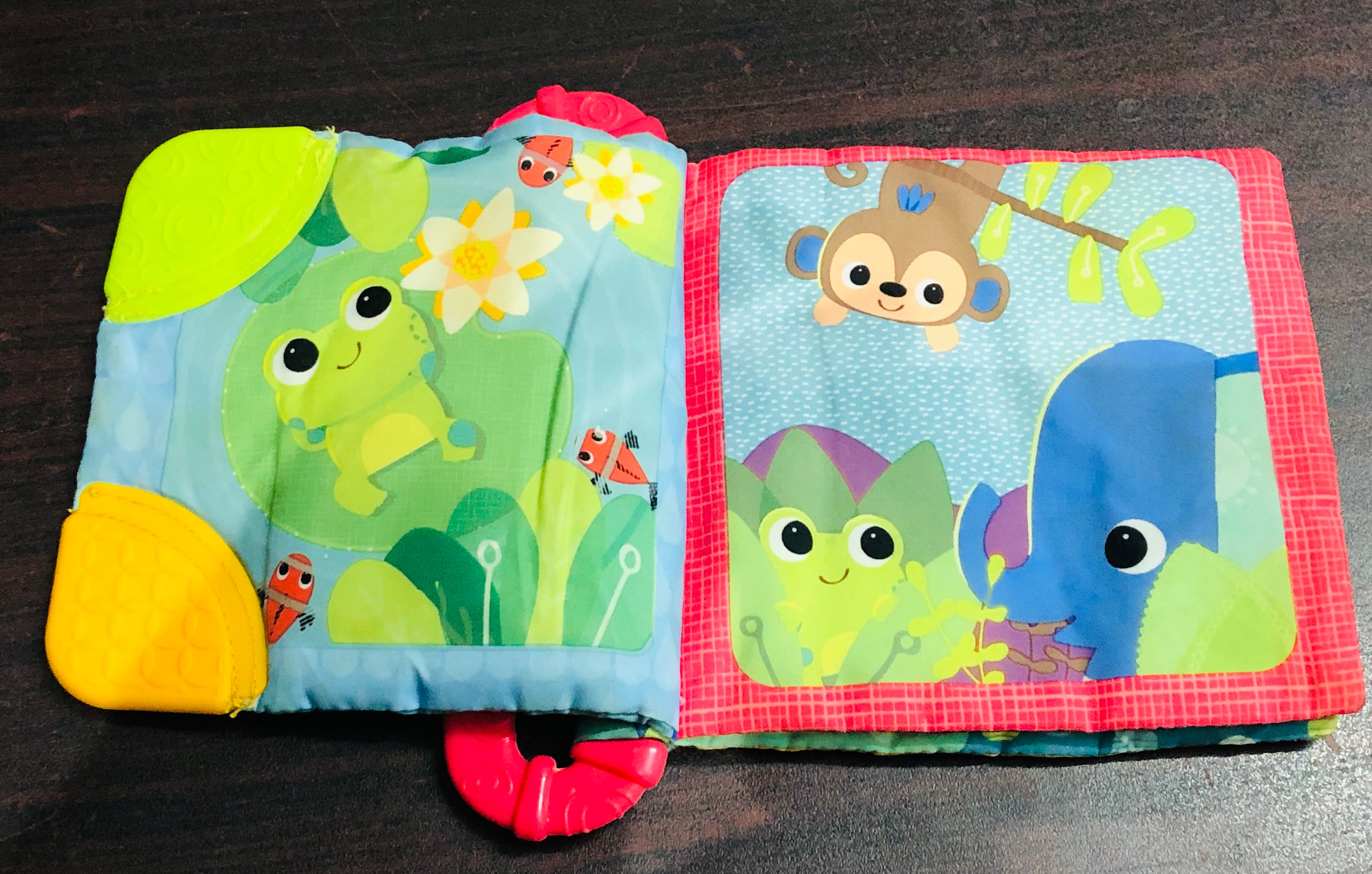 Bright Starts Infant Toys Teether Krinkle Book