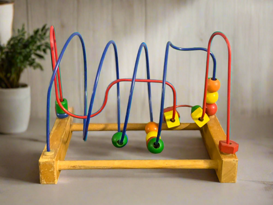 Wooden Bead Maze. SKU:BXL-804